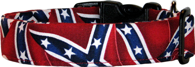 rebel flag dog collars