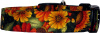 Green Autumn Harvest Handmade Dog Collar
