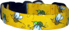Yellow Bees & Hornets Dog Collar