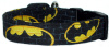 Black Brick Batman Handmade Dog Collar