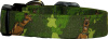 Green Camo Scooby Doo Handmade Dog Collar