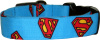 Superman Symbols on Blue 