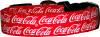 Coca-Cola Coke Script Dog Collar