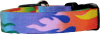 Rainbow Flames Handmade Dog Collar