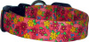 Little Coral Flowers Handmade Dog Collar