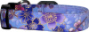 Vibrant Violet Asian Handmade Dog Collar