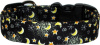 Black Glow in the Dark Handmade Dog Collar