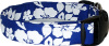 Big Royal Blue Hawaiian Handmade Dog Collar