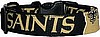 New Orleans Saints Handmade Dog Collar