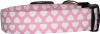 Hearts on the Line Pink Dog Collar