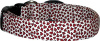 Mini Red Hearts on White Handmade Dog Collar