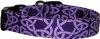 Purple Celtic Knot Handmade Dog Collar