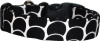 Black White Oreo Handmade Dog Collar