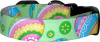 Light Green Easter Eggs Handmade Dog Collar