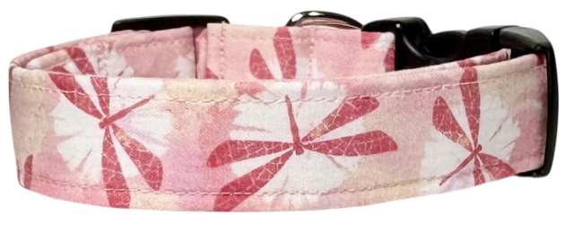Purple Ghosts & Pumpkins Handmade Dog Collar