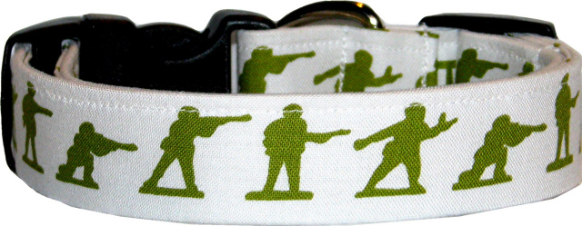 Little Toy Soldiers Dog Collar