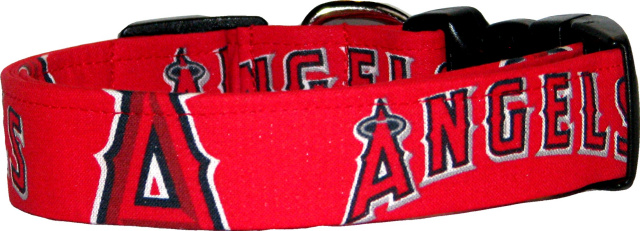 Los Angeles Angels Handmade Dog Collar