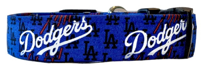 Mini Los Angeles Dodgers  Dog Collar