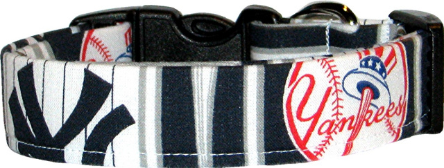 New York Yankees Patchwork Dog Collar