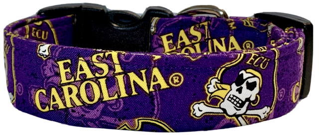 LSU Logo Handmade Dog Collar