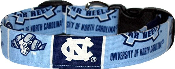 University of North Carolina Handmade Dog Collar