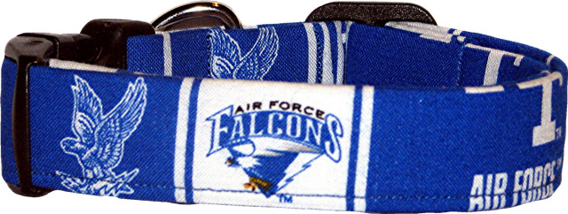 Air Force Falcons Handmade Dog Collar