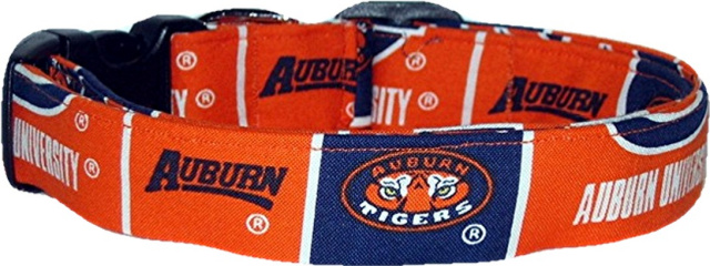 Auburn University Handmade Dog Collar