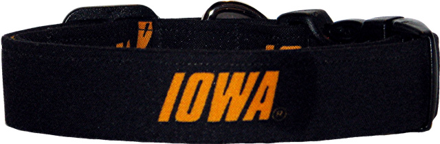 University of Iowa Logo Handmade Dog Collar