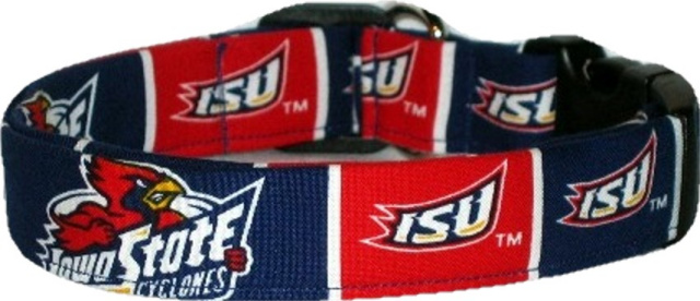 Iowa State University Handmade Dog Collar