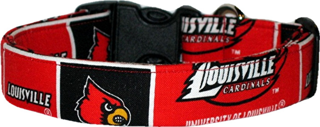 University of Louisville Handmade Dog Collar