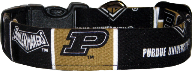 Purdue University Handmade Dog Collar