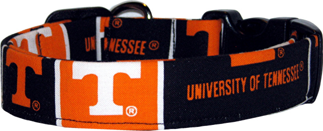 University of Tennessee Handmade Dog Collar