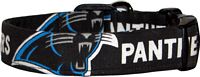 Carolina Panthers Handmade Dog Collar