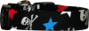 Patriotic Skulls & Stars Handmade Dog Collar