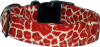 Giraffe Spotted Handmade Dog Collar