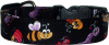 Cute Bugs on Black Handmade Dog Collar