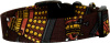 Tossed Daleks Doctor Who Brown Dog Collar