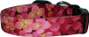 Pink Hydrangeas Handmade Dog Collar