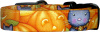 Cats & Bats in Pumpkin Patch Dog Collar