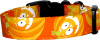 Big Orange Jack O'Lanterns Dog Collar