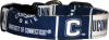 University of Connecticut Handmade Dog Collar