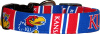 University of Kansas #2 Handmade Dog Collar