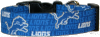 Mini Detriot Lions  Dog Collar